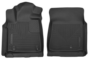 Toyota Tundra Floor Mats - Front - Husky Liners - X-act Contour - Black - `07-`11